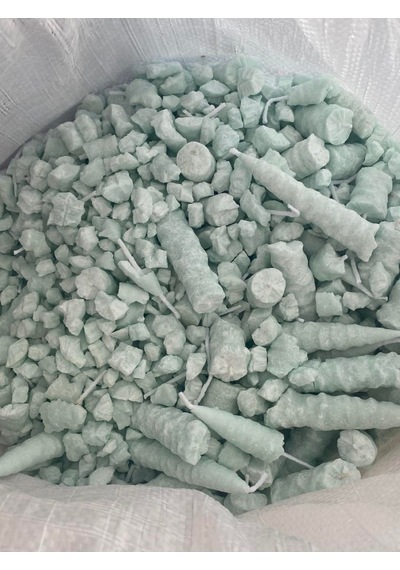 Çift Renkli Alevli Mum Parafini 60 Kg