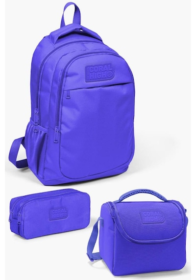 Coral High Kids Lavanta 3 Lü Okul Çanta Seti Set0114402 Çok Renkli