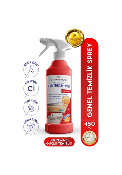 Genel Temizlik Sprey 450 Ml Yüzey Temizleyici Diğer