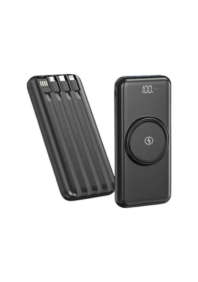 Kablosuz Çoklu Şarj Girişli 10.000 Mah Kablolu Powerbank Taşınabilir - Hs08373573-1840 Renkli Renkli