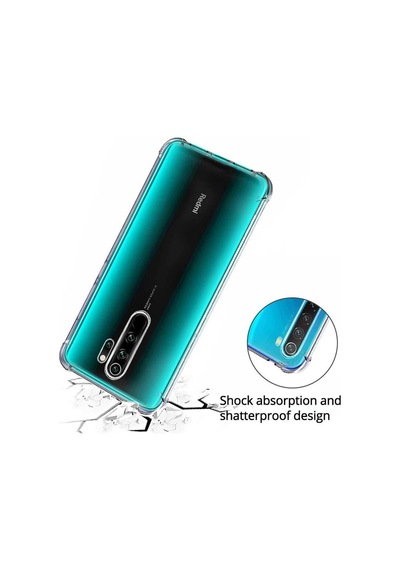 Xiaomi Redmi Note 8 Pro Airbagli Anti Shock Seffaf Zirh Kilif 391346243