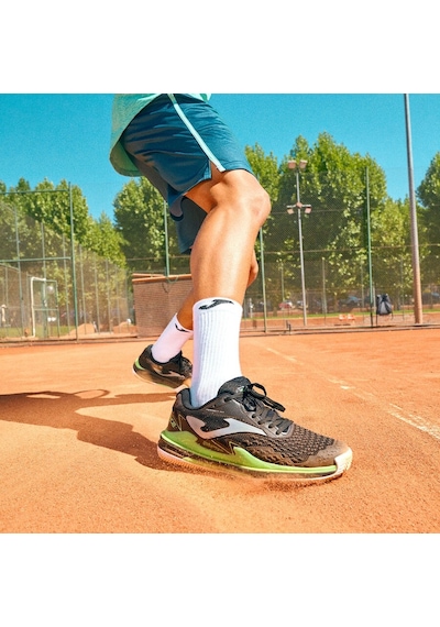 Joma Tacew2501c Ace 2501 Erkek Toprak Kort Siyah Tenis Ayakkabı Siyah