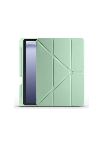 Teleplus Samsung Galaxy Uyumlu Tab A9 Plus Sm-x210 Kılıf Trifolding Standlı Kalemlikli Kapak Rd2 Kapaklı Kılıf