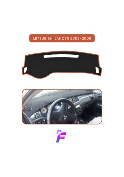 Mıtsubıshı Lancer 2003-2006 Uyumlu Torpido Örtüsü Çatlama Ve Isıya Karşı Tam Koruma Td76 Torpido Halısı