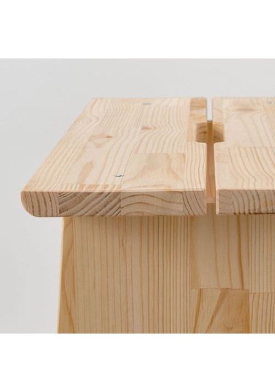 Ikea Perjohan Ahşap Tabure, Çam