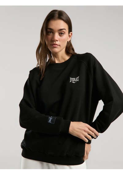 Everlast Ever Essentials Siyah Kadın Sweatshirt Siyah