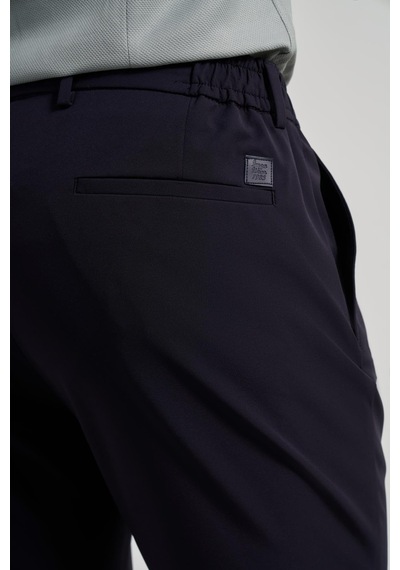 İmza Koyu Lacivert Esnek Yandan Cepli Casual Slim Fit Jogger Pantolon 1003250118 Koyu Lacivert
