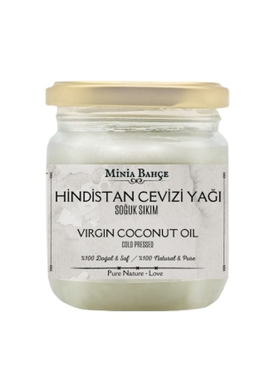 Soğuk Sıkım Hindistan Cevizi Yağı %100 Doğal & Saf 150 gr