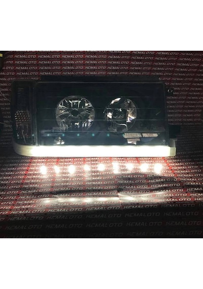 Tofaş Uyumlu Slx Far Altı Çıtası Led Sinyalli Gündüz Farı