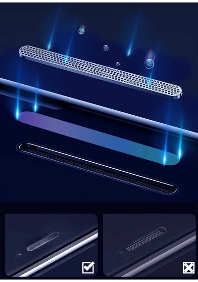 Apple İphone 8 Zore Anti-dust Mat Privacy Temperli Ekran Koruyucu