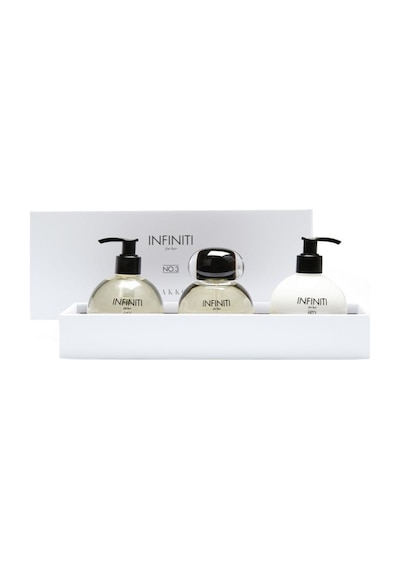 Vakko Infiniti NO.3 Kadın Parfüm EDP 100 ML +Vücut Losyonu 250 ML + Duş Jeli 250 ML