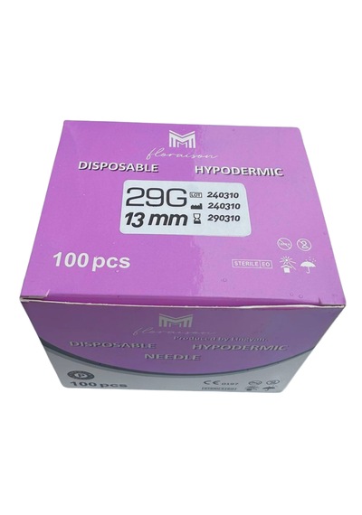 Mezoterapi İğne Ucu 29g 13 Mm 100 Adet / Kutu