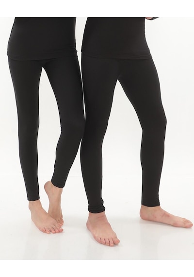 Sauna Suit Termal Içlik, Unisex Kışlık Sıcak Tutan Pamuklu Yakmayan, Termal Alt Termal Fanila Iclik Siyah