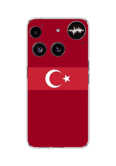 Nothing Phone 3 Uyumlu Türk Milli Takım Kırmızı Forma Baskılı Silikon Kılıf Renkli