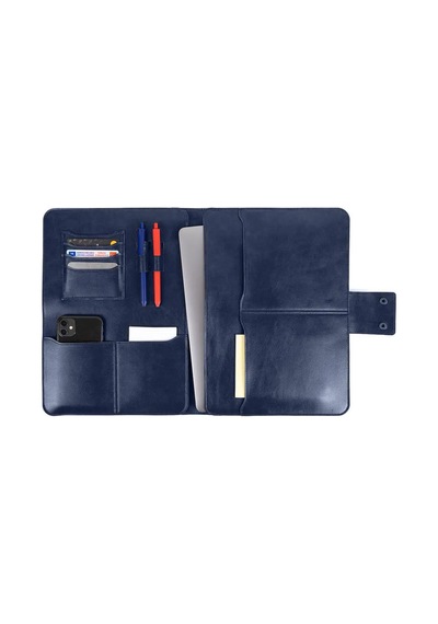 Bags Prime Organizer Tablet Kılıfı 13" İnç İpad Pro & İpad Air Evrak Çantası - Lacivert