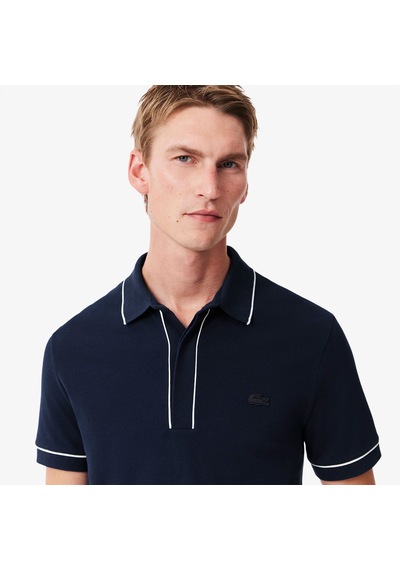 Lacoste Ph8184-166 Erkek Polo Tişört Lacivert