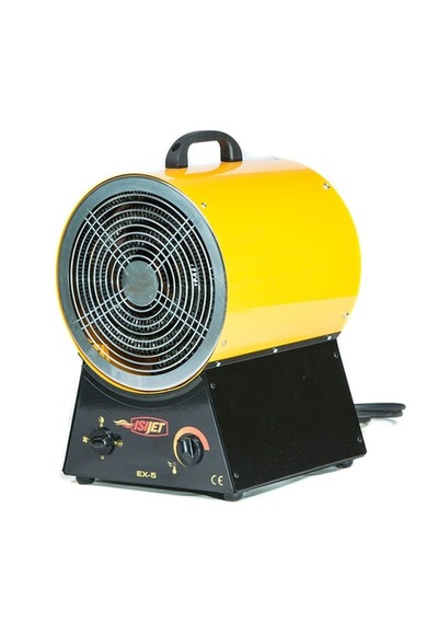 Isıjet Ex-5 5kw 220v Fanlı Elektrikli Isıtıcı