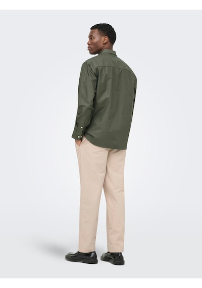 Only & Sons Sinus Tapered Erkek Bej Pantolon 22037322-slg Krem