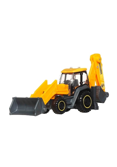 Matchbox İş Araçları Serisi Jcy27 - Mbx Backhoe Jbx68 Sarı