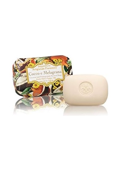 Saponificio Artigianale Fiorentino Sabun 200 Gr 7 - Coconut And Pomegranate Diğer