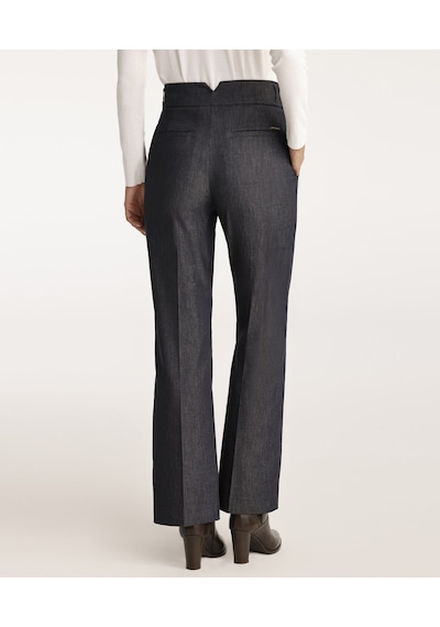 Yargıcı Rahat Kesim Denim Pantolon İndigo