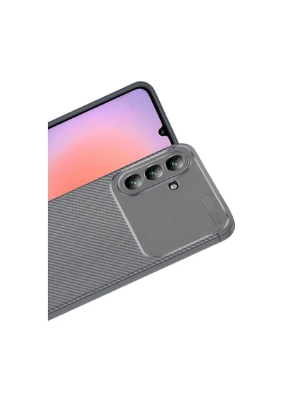 Samsung Galaxy A57 5g Auto Focus Karbon Kapak - Gri 0.2M-Çok Renkli
