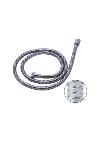 Kopmaz Kırılmaz Spiral Banyo Duş Hortumu 150 Cm. Abanoz
