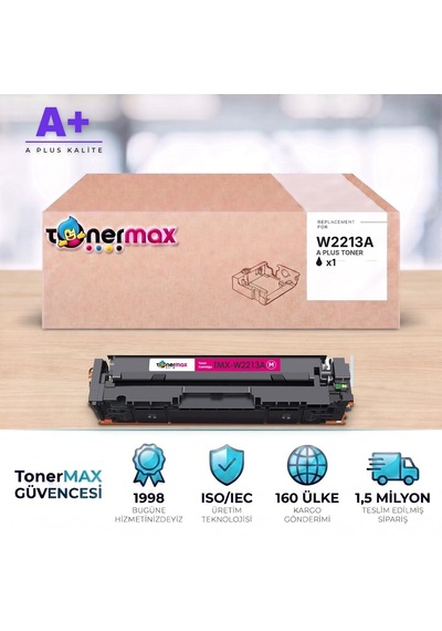 Hp 207a W2213a Kırmızı Uyumlu Toner A Plus / Color Laserjet Pro M255 / M282 / M283