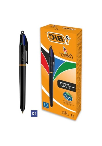 4 Renk Tükenmez Kalem, 1.0 Mm Uç, Yüksek Kalite ---