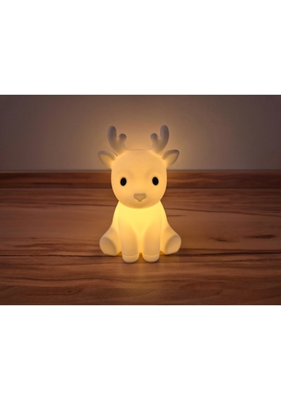 Sevimli Ren Geyiği Tealight Mumluk Yılbaşı Dekoratif Mum Tutucu Diğer