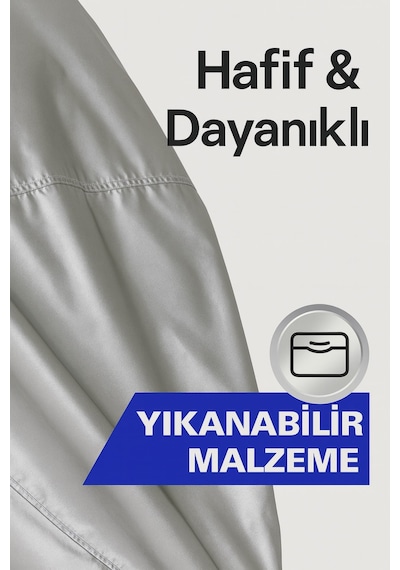 Sym Joymax 250i Uyumlu Motosiklet Brandası - Su Geçirmez, %99 Uv Korumalı, Yansıtıcı, Lastikli
