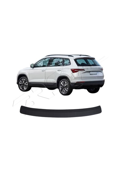 Skoda Karoq Uyumlu 2015 Ve Üzeri Abs Arka Tampon Üstü Koruma