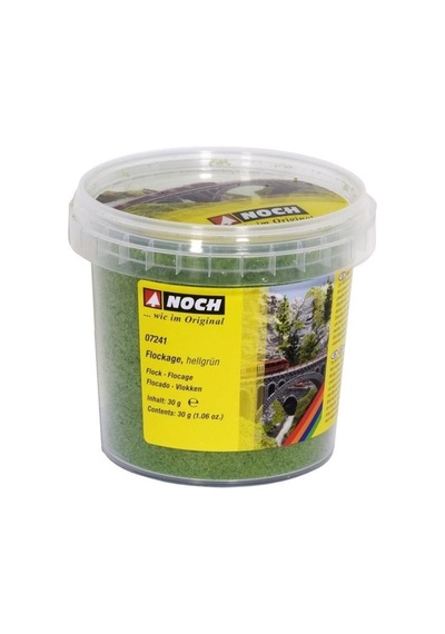 Noch 7242 Flock, Yeşil, 30 Gram Diorama Malzemesi-54889