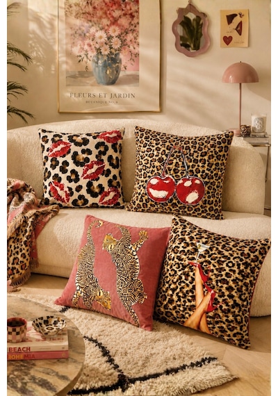 Leopar Desen Popüler 4 Lü Kırlent Kılıfı, Kaplan Desen Maksimalist Modern Koltuk Salon Bahçe Teras Balkon Dekor Ev Dekorasyon Leopar - 876061183 Leopar Leopar Desen Popüler 4 Lü Kırlent Kılıfı, Kaplan Desen Maksimalist Modern Koltuk Salon Bahçe Teras Balkon Dekor Ev Dekorasyon Leopar - 876061183 Leopar