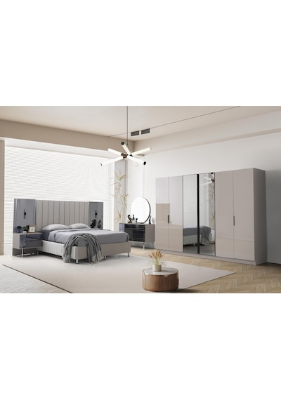 Nil %100 Mdf 6 Kapaklı Gardırop