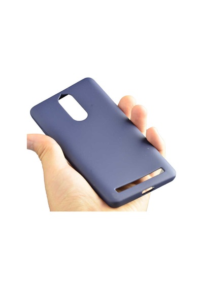 Lenovo K5 Note Kılıf Zore Premier Silikon Kapak Mürdüm