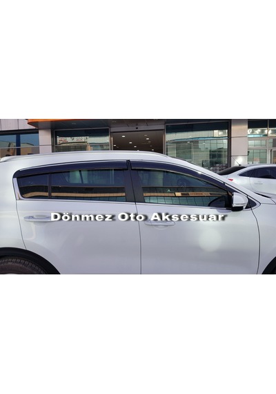 Kia Sportage Mügen Cam Rüzgarlığı Nikelajlı 2016-2021 Arası 4 Lü N11.5399