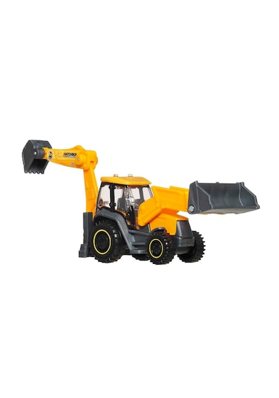 Matchbox İş Araçları Serisi Jcy27 - Mbx Backhoe Jbx68 Sarı
