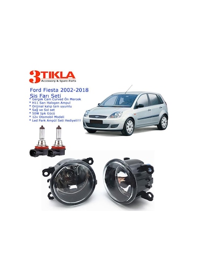 Fiesta 2008 Sis Farı Set Oem: 8200074008