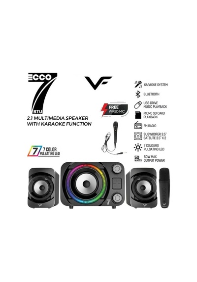 Ecco7 Btu Rgb Led Işıklı 2+1 Ses Sistemi Bluetooth Hoparlör Fm Radyolu Karaoke Mikrofonlu Speaker Tv Pc Bilgisayar Uyumlu 50w 2.1 Kanal Hafıza Kartı Ve Usb Girişli Subwoofer Ecco7 Btu Rgb Led Işıklı 2+1 Ses Sistemi Bluetooth Hoparlör Fm Radyolu Karaoke Mikrofonlu Speaker Tv Pc Bilgisayar Uyumlu 50w 2.1 Kanal Hafıza Kartı Ve Usb Girişli Subwoofer