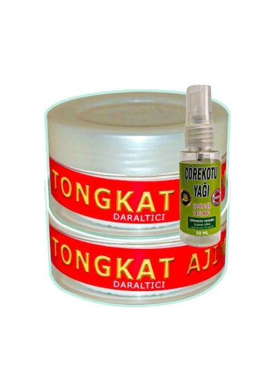 Tongkat Ajimat Madura 2 Adet 50 Ml Vajinapress Masaj Kremi + 30 Ml Çörek Otu Yağı