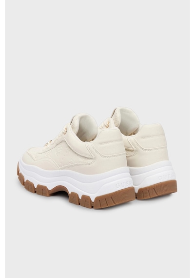 Guess Bayan Ayakkabı Flfbrt Pel12 Cream Krem Krem