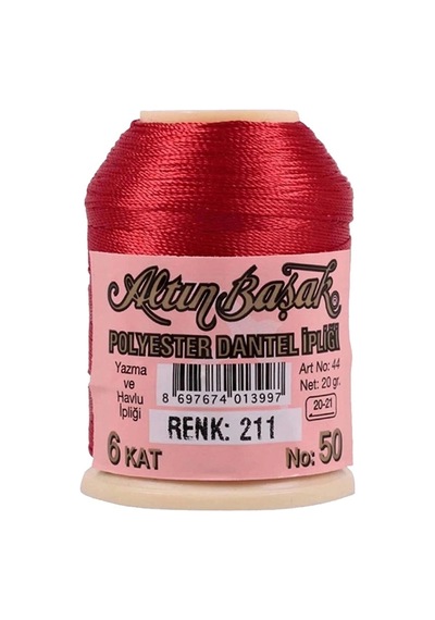 Hubrendy Tedarik Altınbaşak Oya Ve Dantel İpi 20 Gr - Royaleks - No: 211