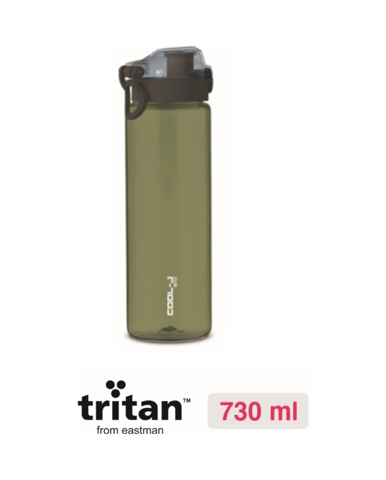 Cool-j Wonderful Sporcu Kapak Tritan Matara 730 Cc K7537 Yeşil