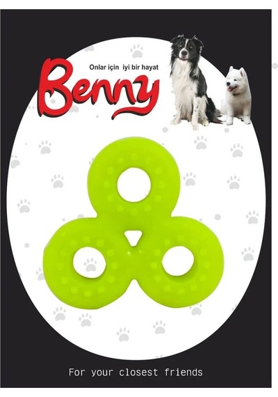 Benny Üçlü Halka Köpek Oyuncağı 9 x 9 CM
