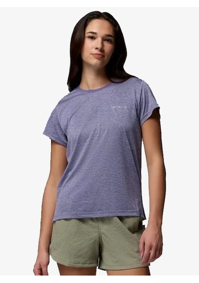 Columbia Al3349 Bluevista Hill Short Sleeve Crew Kadın T-shirt 2119301-348 Mor
