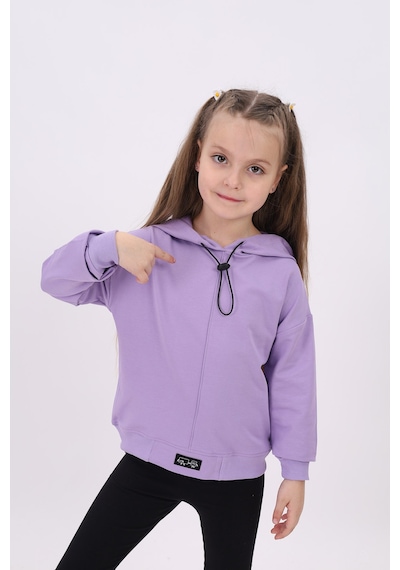 Toontoy Kız Çocuk Sweatshirt Pudra