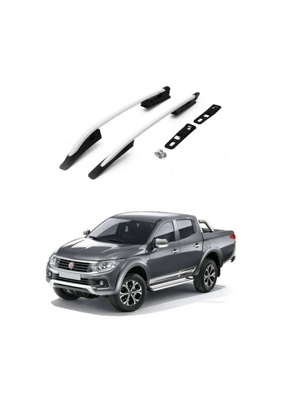 Turtle Fiat Fullback 2016-2020 Tavan Çıtası Falcon Gri