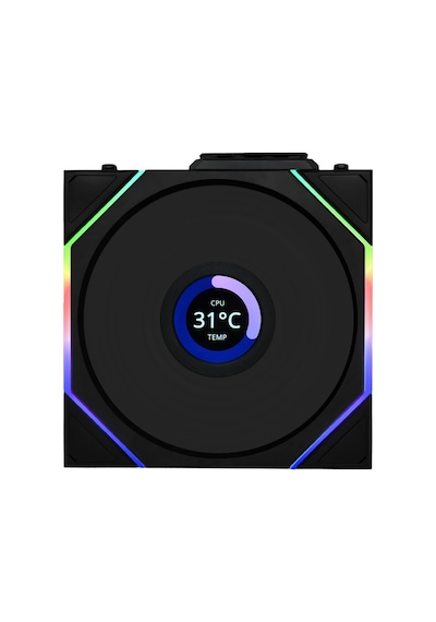 Lian Li Unı Fan Reverse Tl Wıreless Lcd 1x120mm Siyah Kasa Fanı Azaz0llı0086