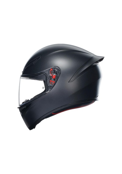 Agv Kask K1 S Mono Matt Black Kask Renkli